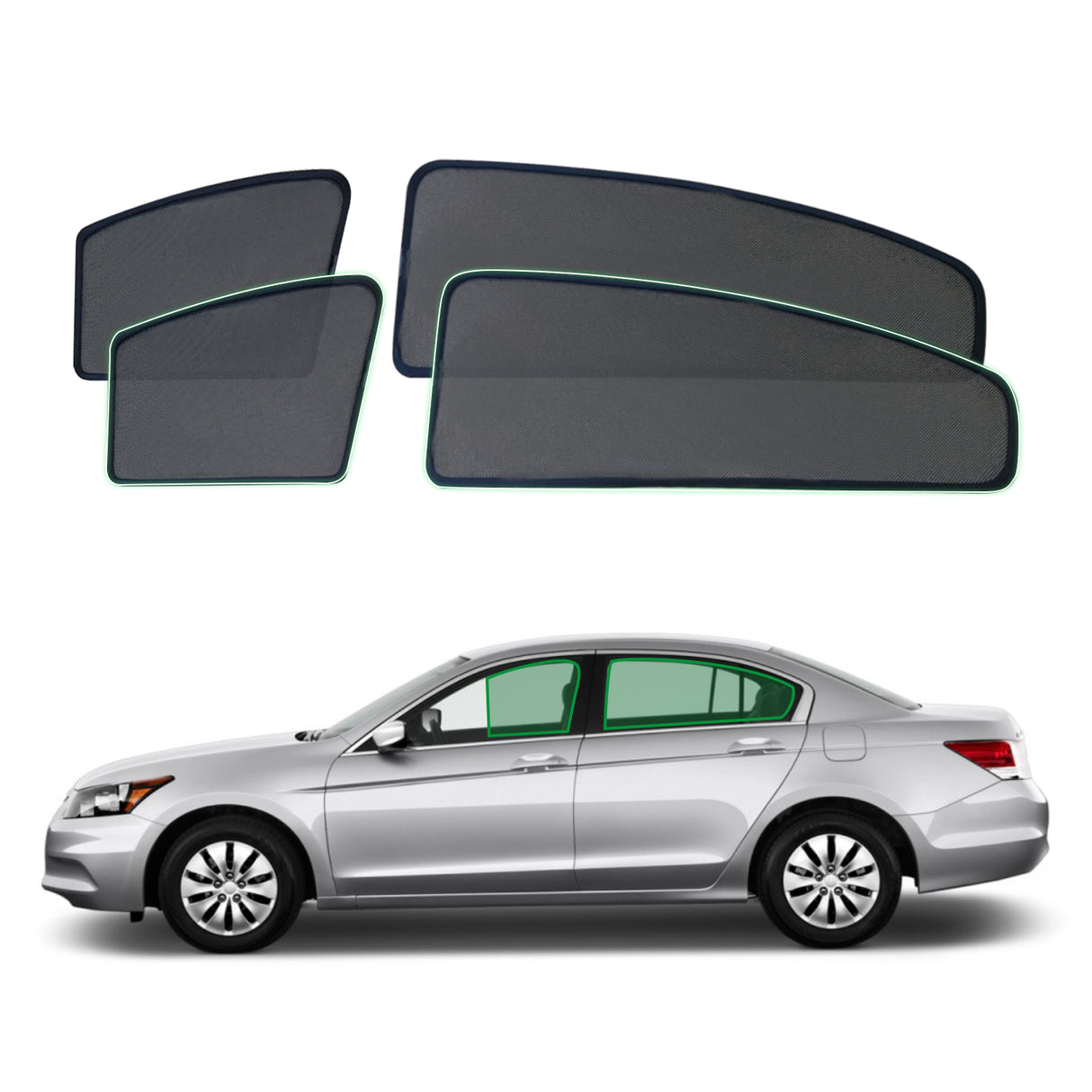 Magnetic Window Sun Shade for Honda Accord 2008-2012