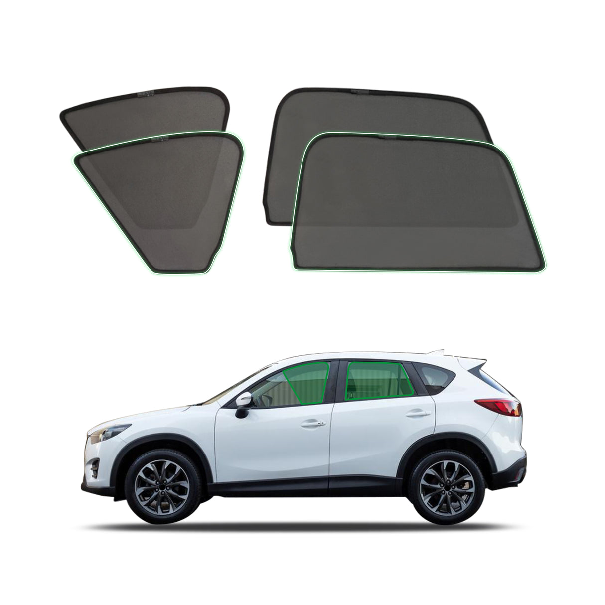 Magnetic Window Sun Shade for Mazda CX-5 CX5 2012-2017
