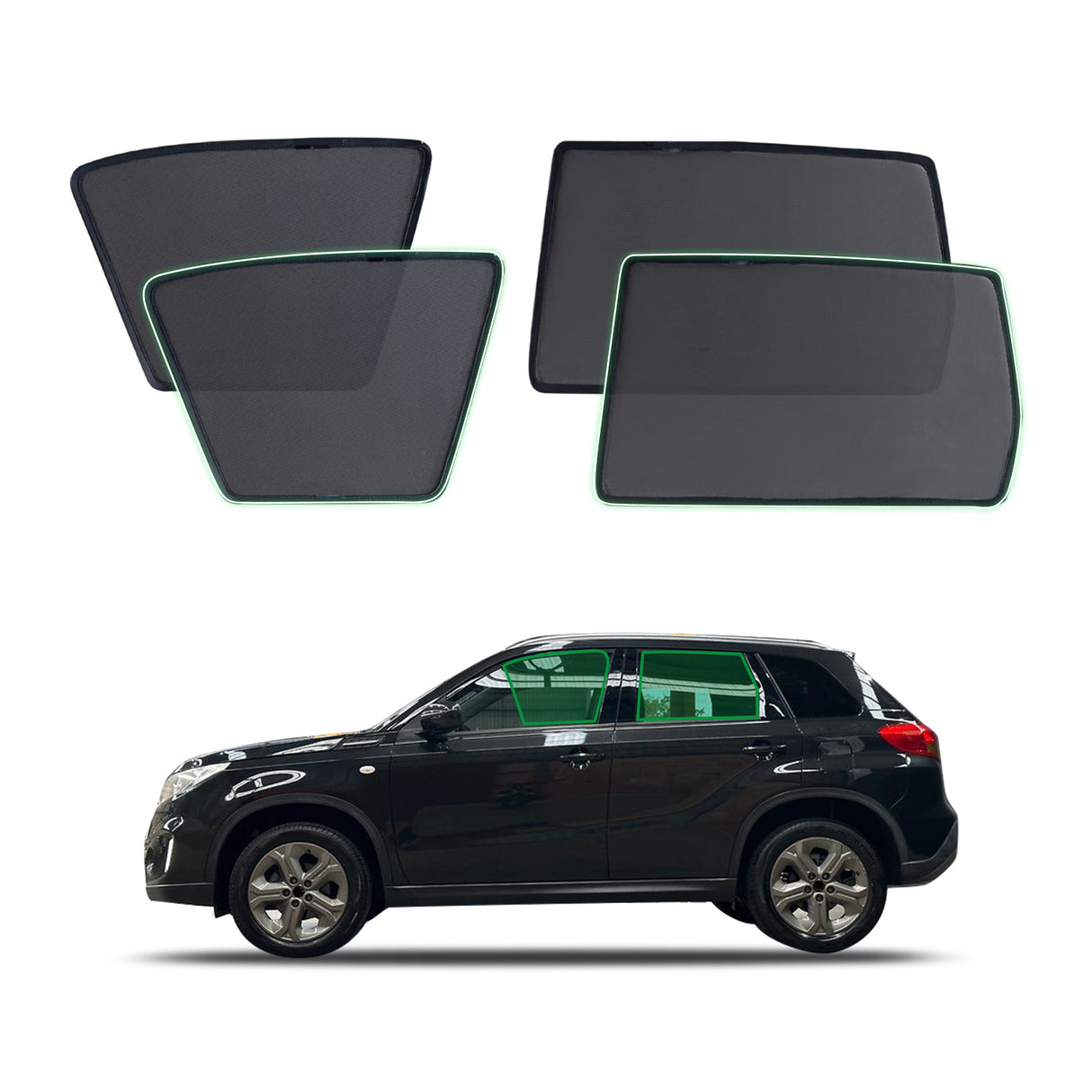 Magnetic Window Sun Shade for Suzuki Vitara 2015-Onwards