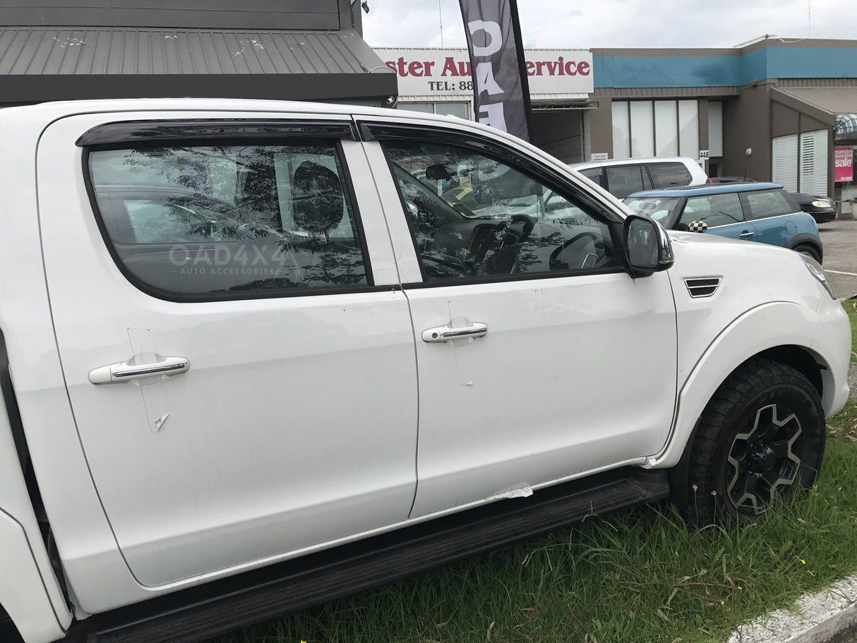 Luxury Weather Shields for Foton Tunland 2013-Onwards