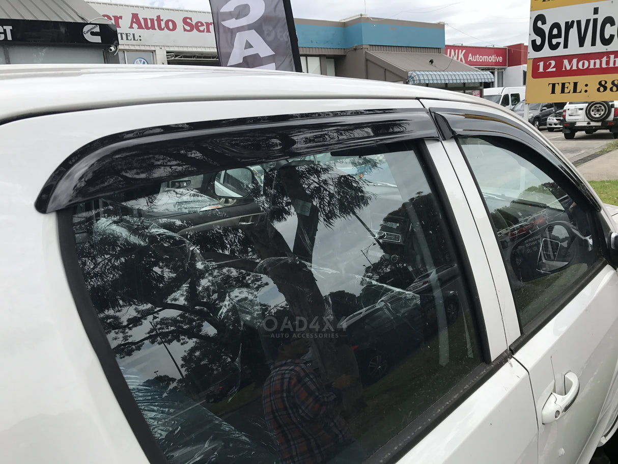 Luxury Weather Shields for Foton Tunland 2013-Onwards