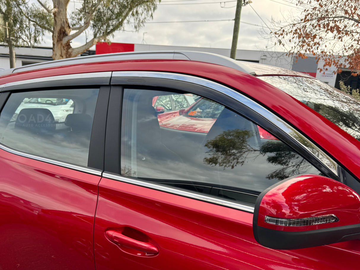 Stainless Edge Weather Shields for Chery Tiggo 4 2024-Onwards