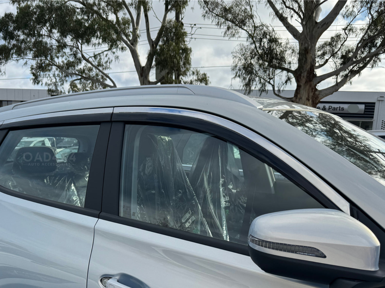 Stainless Edge Weather Shields for Chery Tiggo 4 Pro 2024-Onwards 6PCS