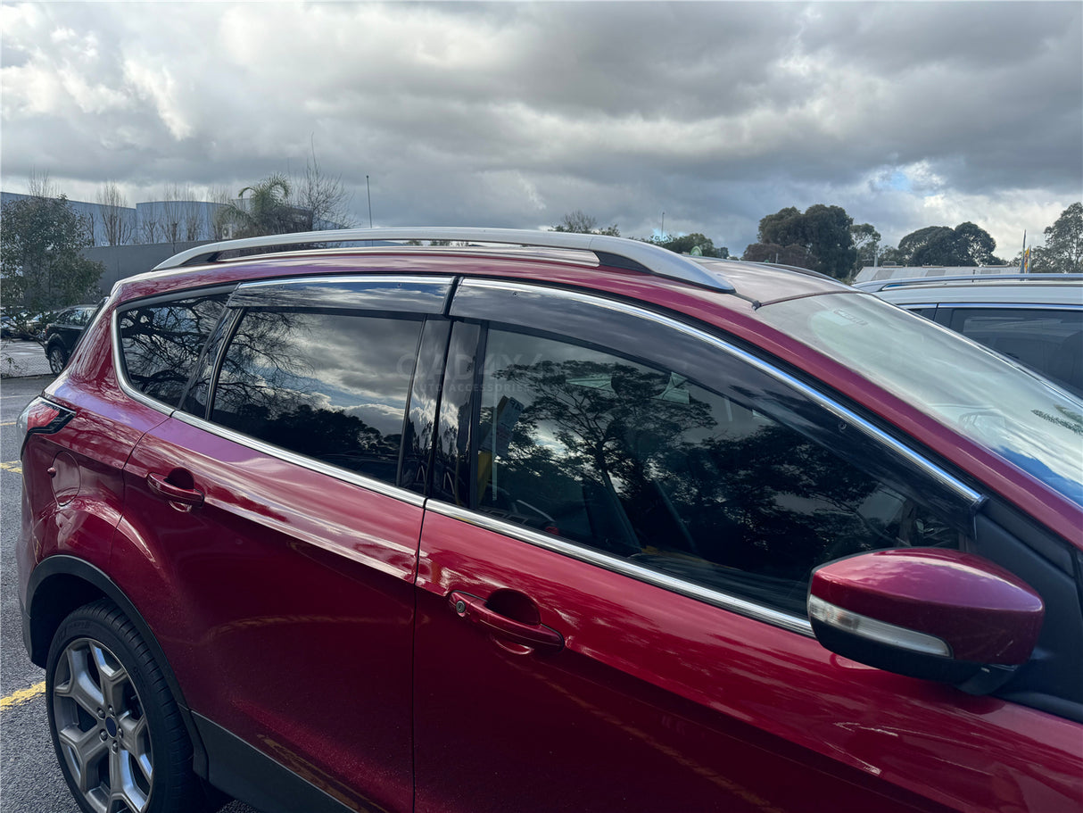 Chrome Edge Weather Shields for Ford Escape ZG Series 2016-2020