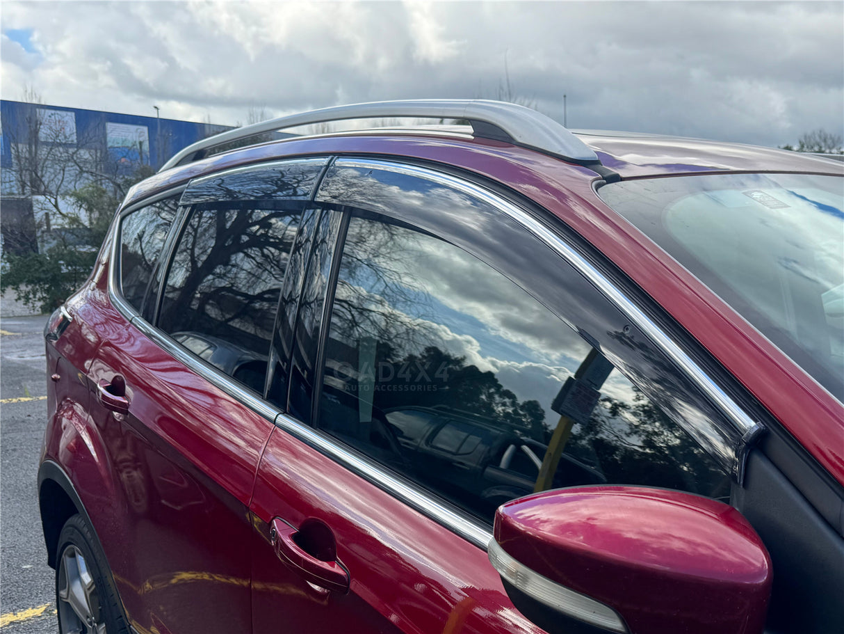 Chrome Edge Weather Shields for Ford Escape ZG Series 2016-2020