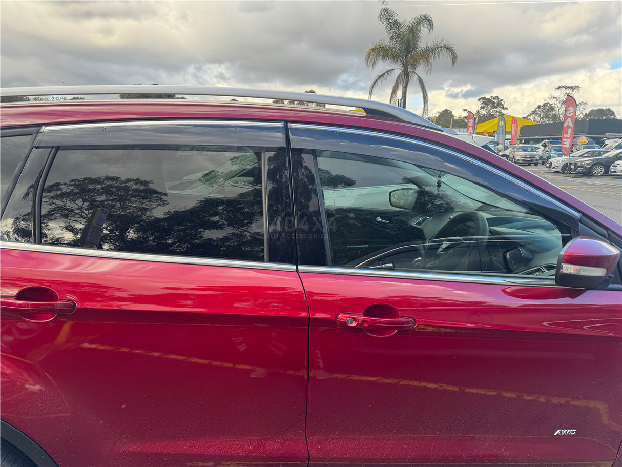 Chrome Edge Weather Shields for Ford Escape ZG Series 2016-2020