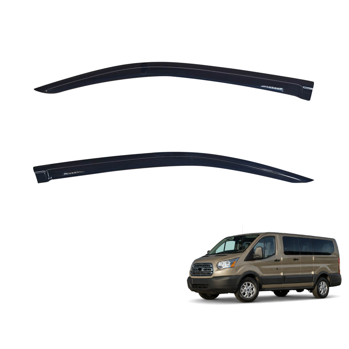 Weather Shields for Ford Transit VO Series 2014-Onwards 2PCS