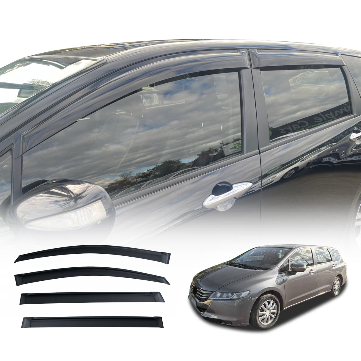 Weather Shields for Honda Odyssey 4th 2009-2013