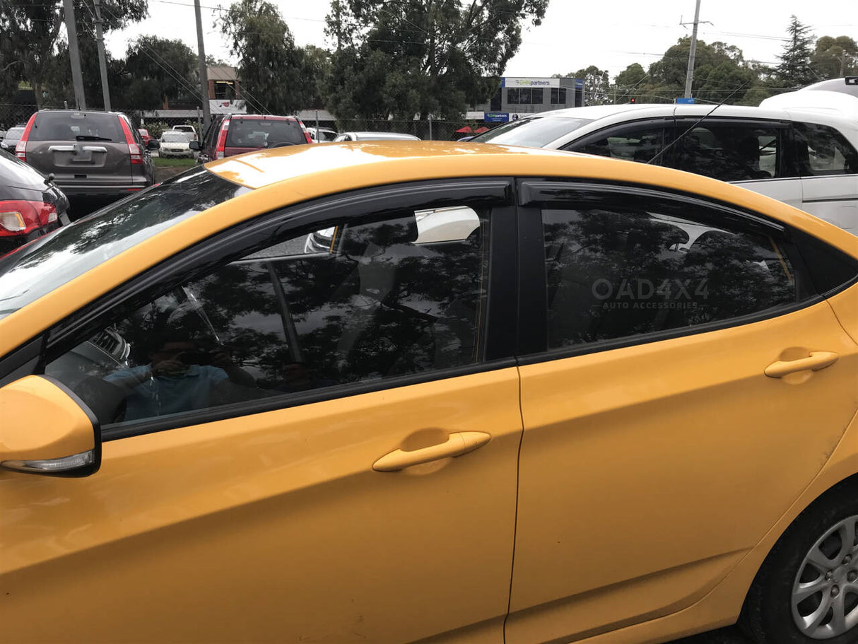 Luxury Weather Shields for Hyundai Accent Sedan RB 2011-2019