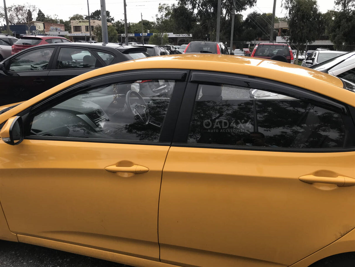 Luxury Weather Shields for Hyundai Accent Sedan RB 2011-2019