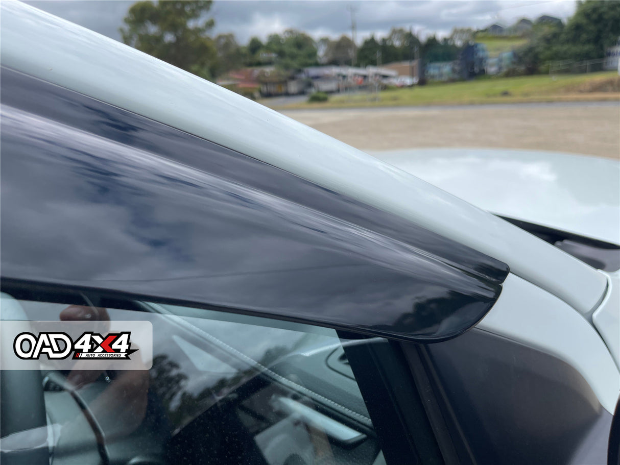Injection Weather Shields for ISUZU DMAX D-MAX Dual Cab 2020-Onwards