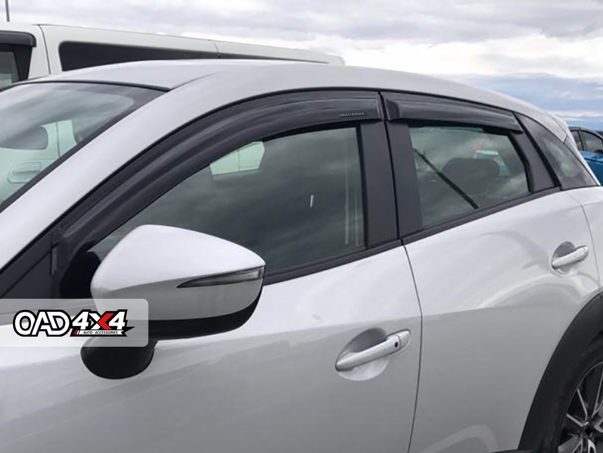 Luxury Weather Shields for Mazda CX3 CX-3 2015-Onwards