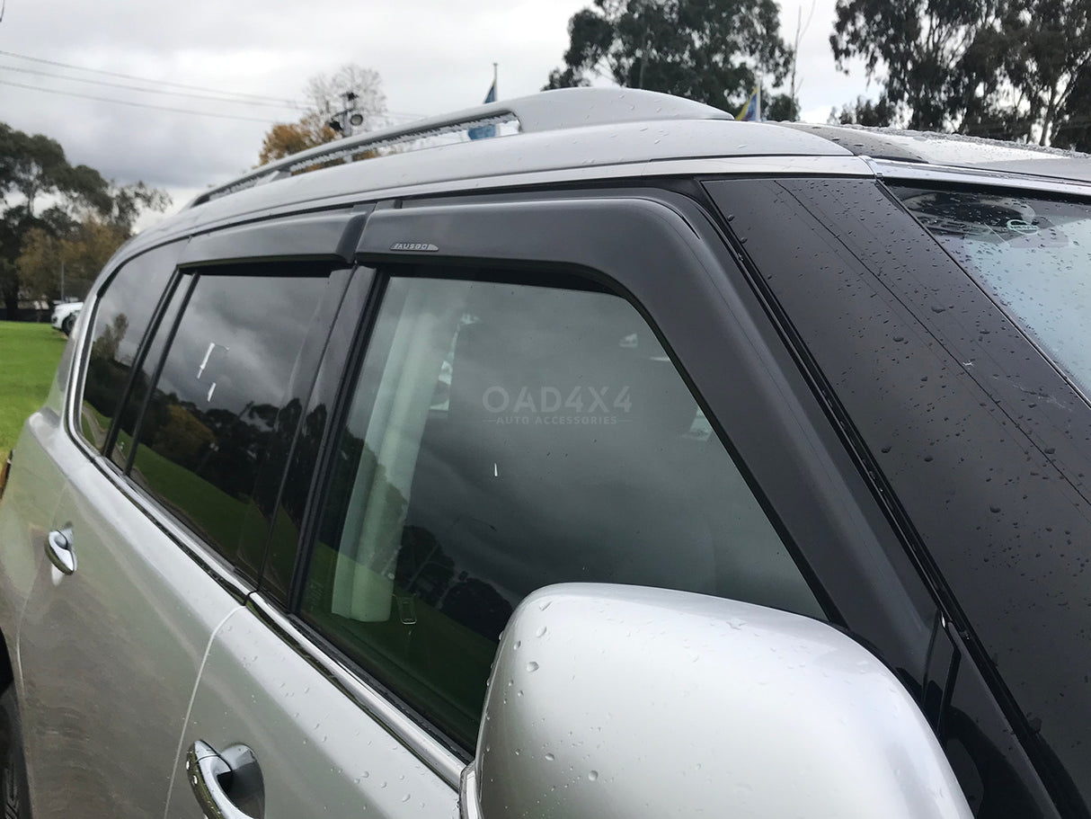 Luxury Weather Shields for Nissan Patrol Y62 2012-Onwards