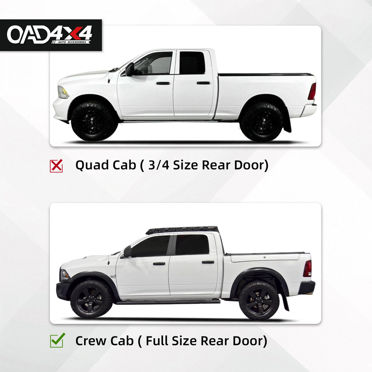 Luxury Weather Shields for RAM 1500 DS Series Crew Cab 2017-2022