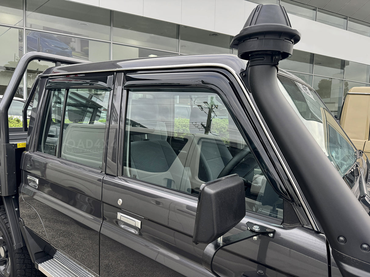 Luxury Weather Shields for Toyota Land Cruiser 70 76 79 Series 2007-Onwards