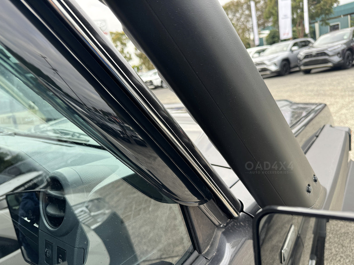 Luxury Weather Shields for Toyota Land Cruiser 70 76 79 Series 2007-Onwards