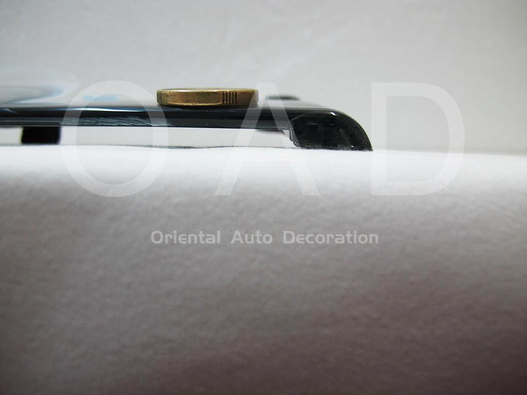 Stainless Edge Weather Shields for KIA Rio Sedan 2011-2016