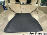 5D TPE Car Floor Mats for Toyota Land Cruiser 300 2021-Onwards