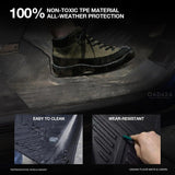 5D TPE Car Floor Mats for Toyota Land Cruiser 76 2023-Onwards