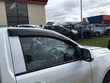 Injection Weather Shields for Holden Colorado RG Series Single / Extra Cab 2012-2020