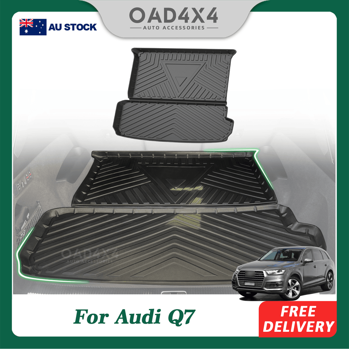 Boot Liner for Audi Q7 SQ7 4M Series 2015-Onwards