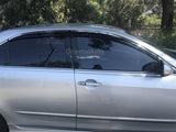 Stainless Edge Weather Shields for Toyota Camry 2006-2012