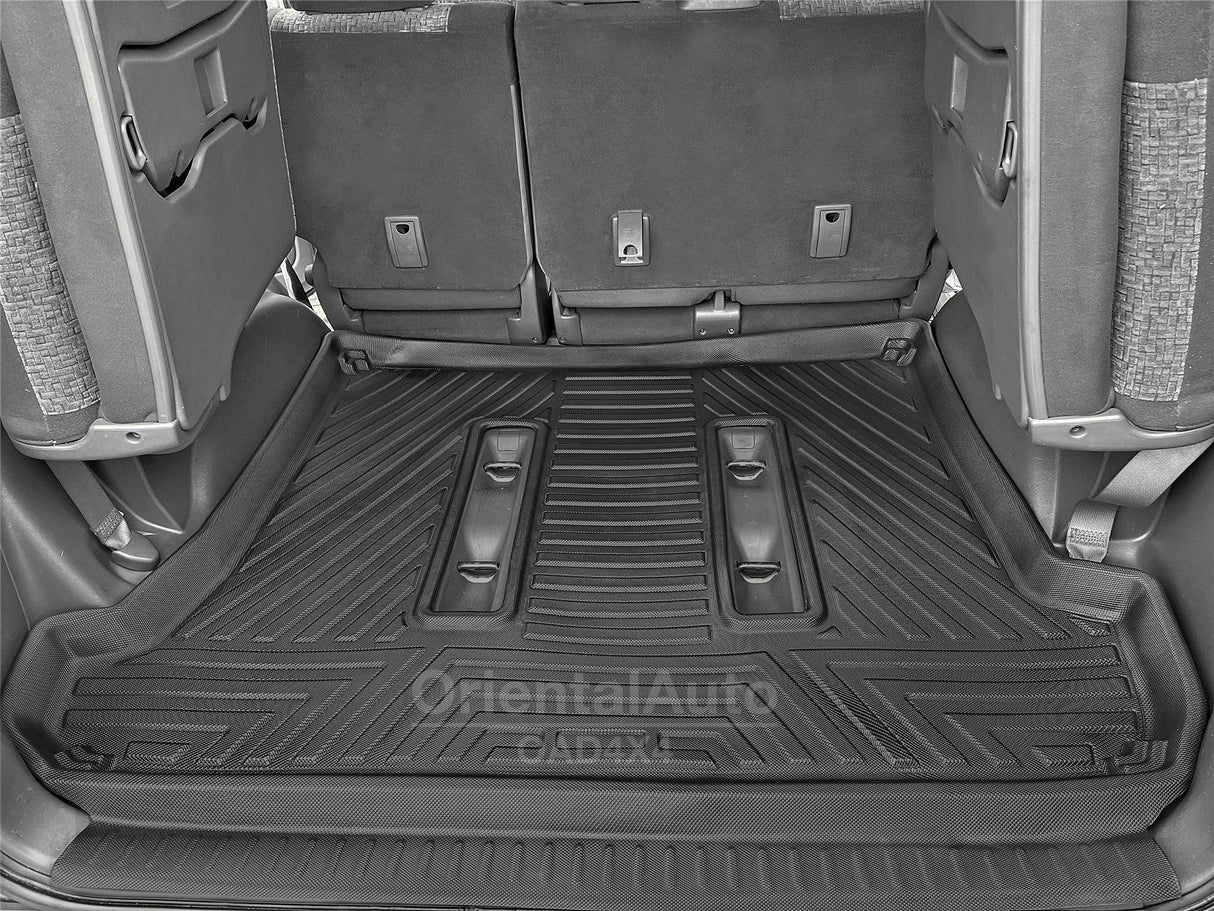 Boot Liner for Toyota Land Cruiser Prado 120 2003-2009 with Inner Rear Step Panel Covered