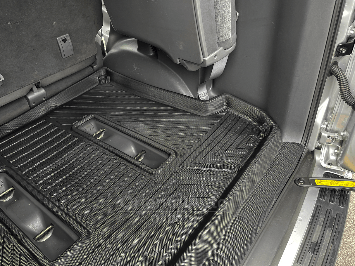 Boot Liner for Toyota Land Cruiser Prado 120 2003-2009 with Inner Rear Step Panel Covered