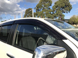 Injection Weather Shields for Holden Colorado 7 RG Series 2012-2016