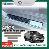 Stainless Door Sill Protector for Volkswagen Amarok Next-Gen Dual Cab NF Series 2023-Onwards MY23