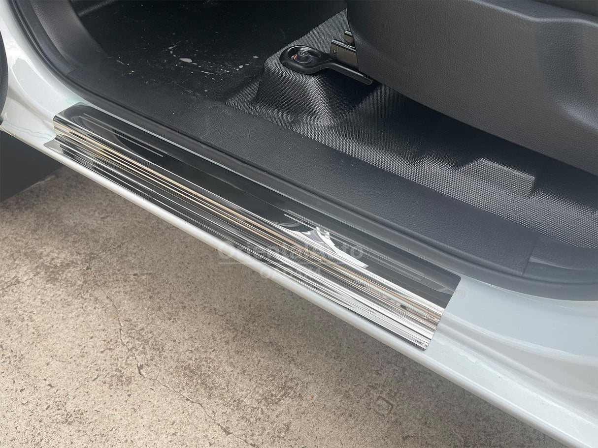 Injection Floor Mats & Door Sill Protector for Mazda BT-50 BT50 Dual Cab 2020-Onwards