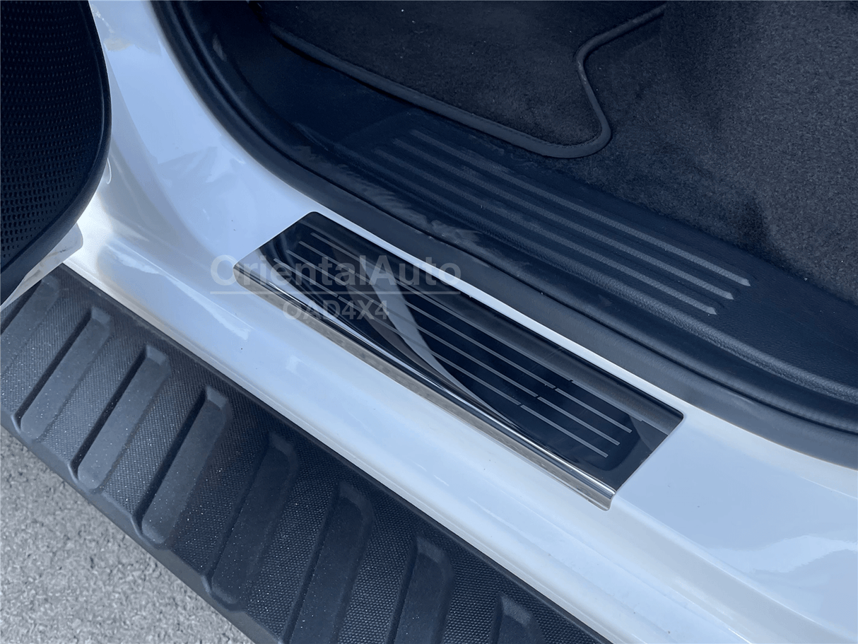 Stainless Door Sill Protector for Volkswagen Amarok Next-Gen Dual Cab NF Series 2023-Onwards MY23