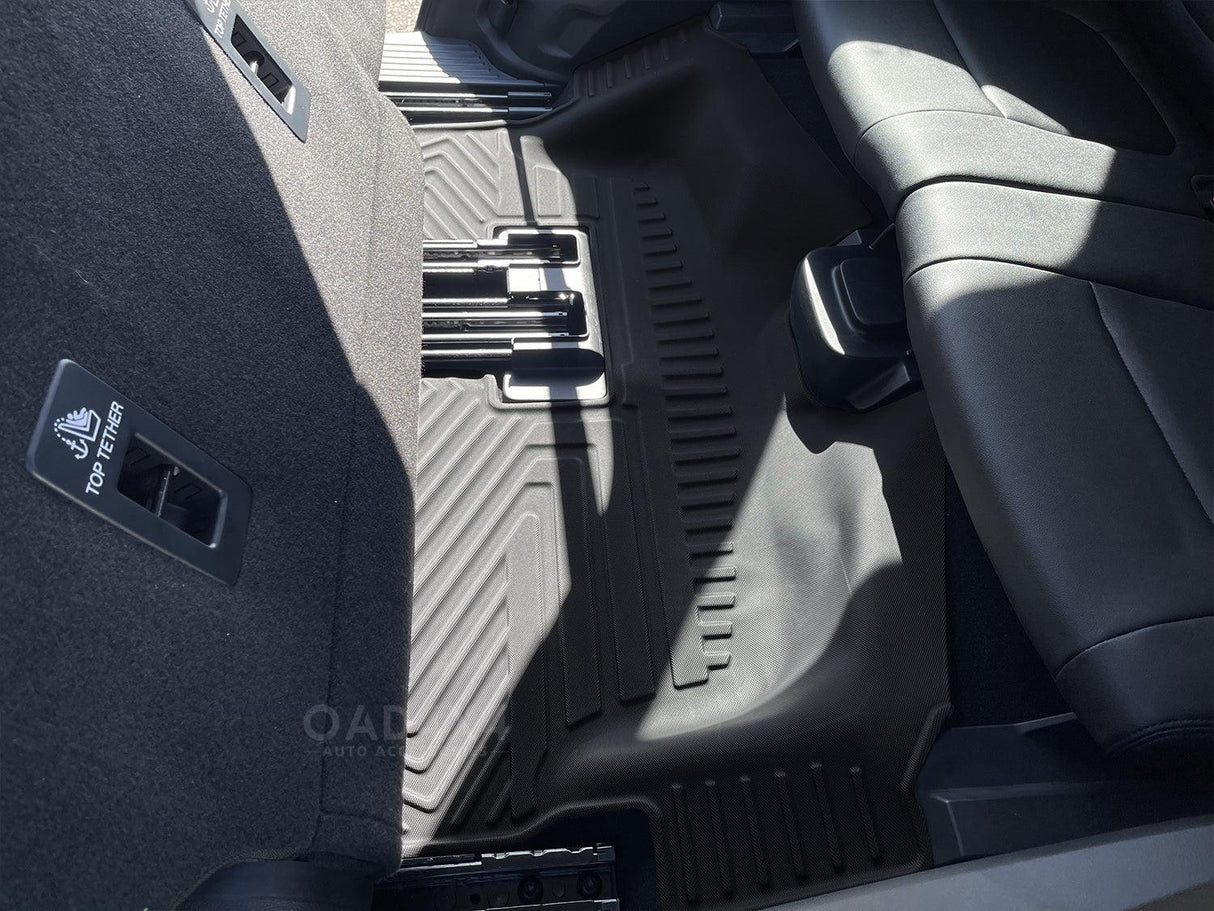 Injection 7D TPE Car Floor Mats for Ford Everest Next-Gen 2022-Onwards