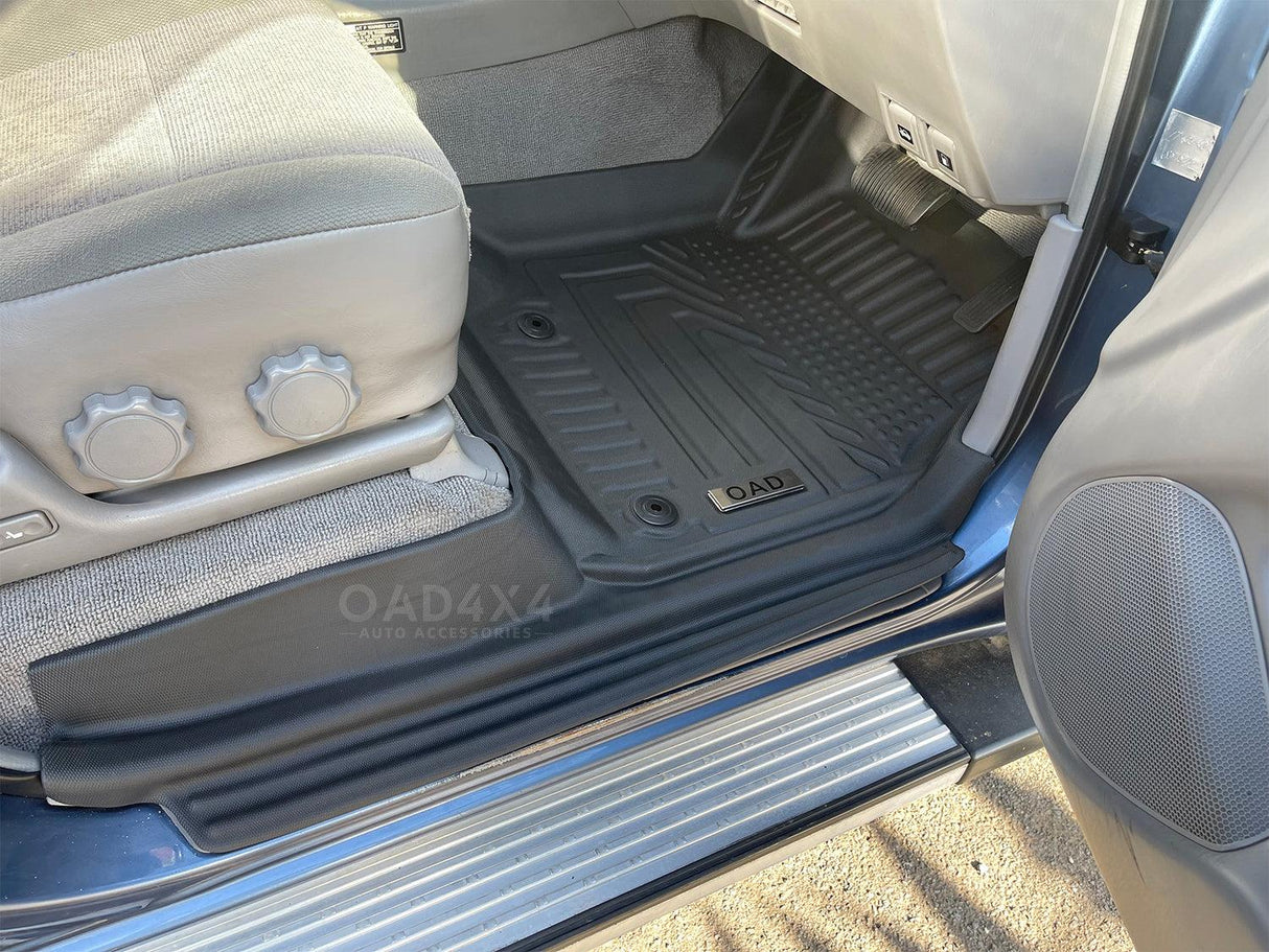 5D TPE Car Floor Mats for Toyota Land Cruiser 100 / 105 1998-2007