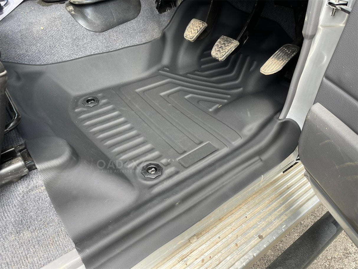 5D TPE Car Floor Mats for Toyota Land Cruiser 79 Single Cab 2016-Onwards
