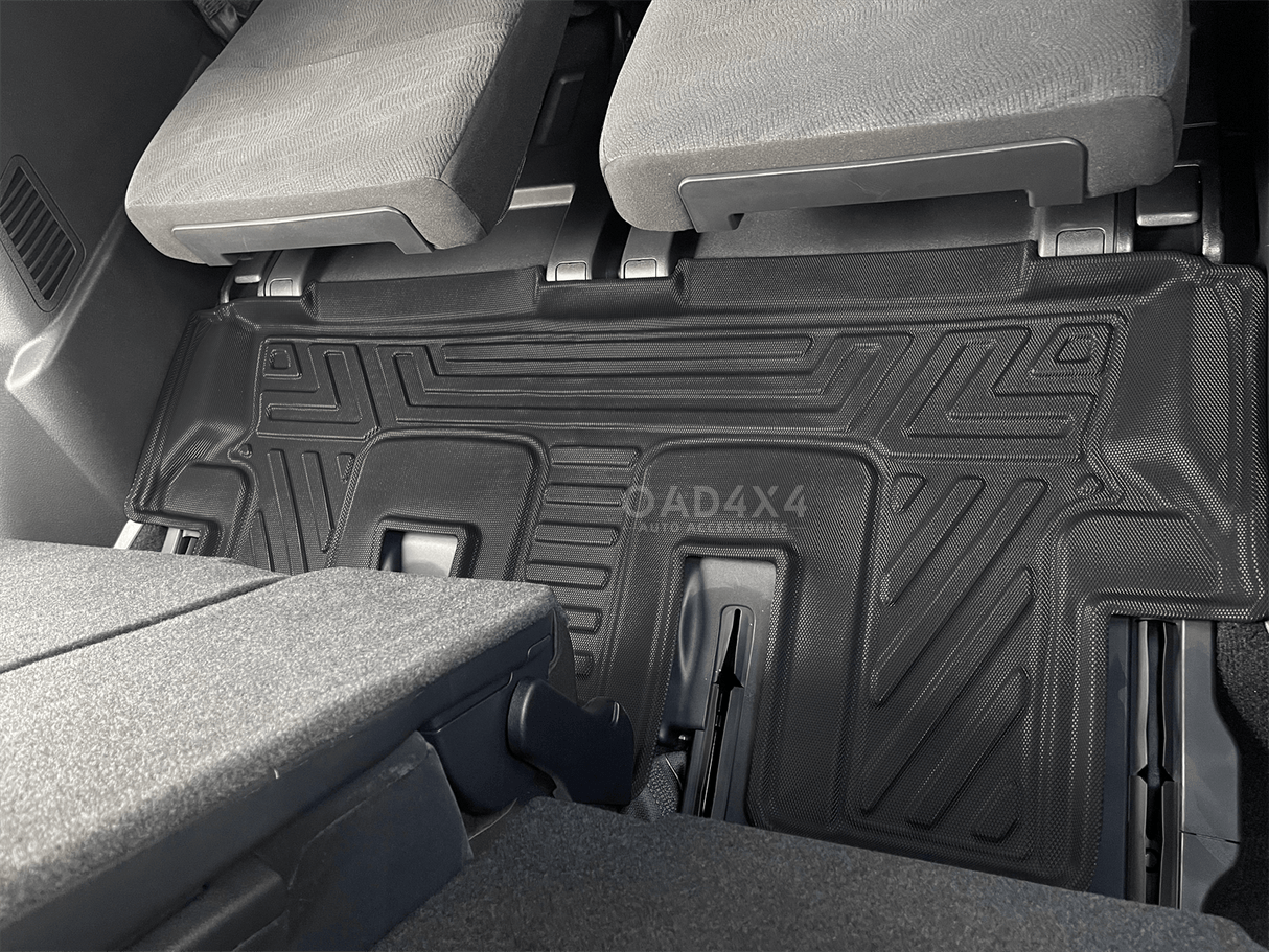 Third Row Car Floor Mats for Toyota Lnad Cruiser Prado 150 7 Seater 2009-2024