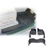 5D TPE Car Floor Mats for Toyota Land Cruiser 100 / 105 1998-2007
