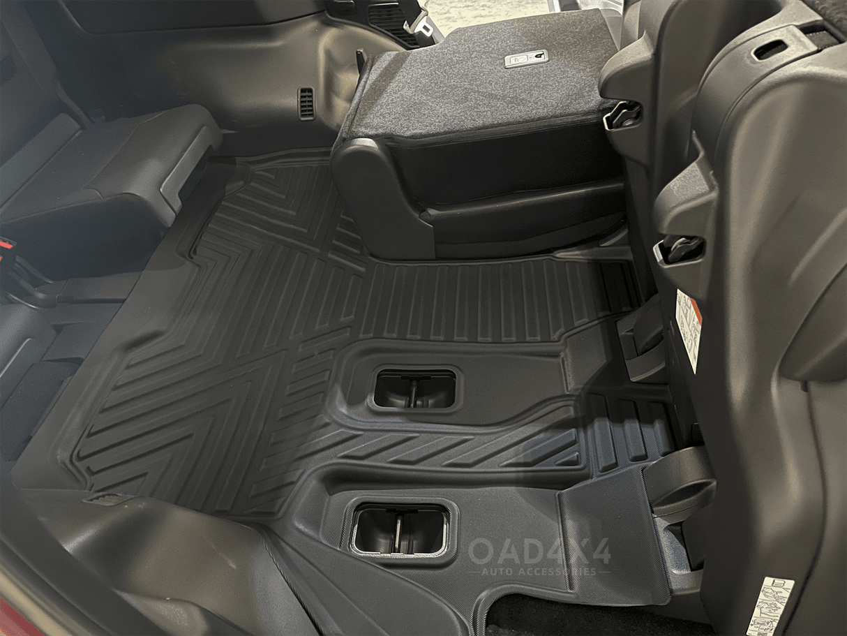 Third Row Car Floor Mats for Toyota Land Cruiser 300 7seats 2021-Onwards