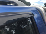 Luxury Weather Shields for Mazda BT50 BT-50 Dual Cab UN 2006-2011