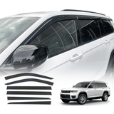 Weather Shields for Jeep Grand Cherokee L WL Series 7 Seater 2021-onwards 6PCS