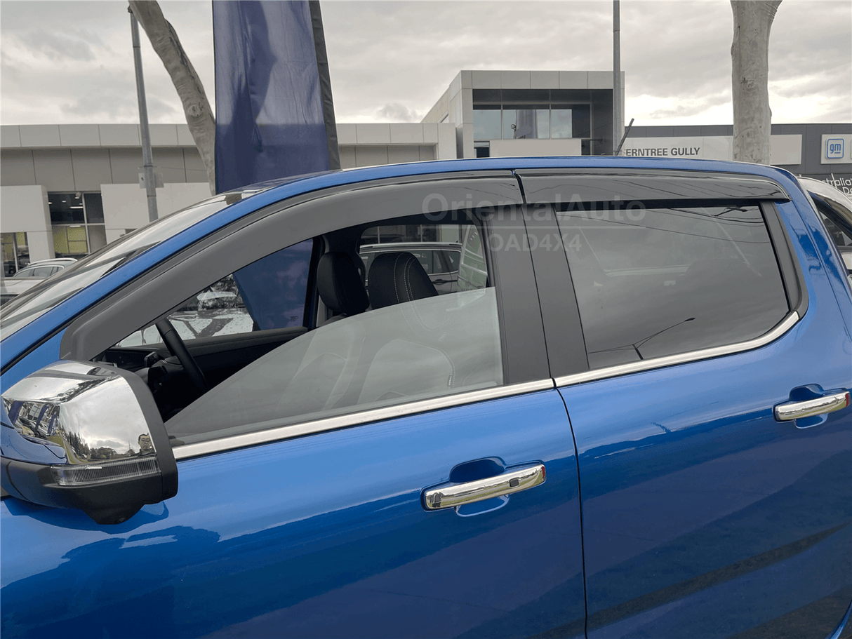 Injection Weather Shields for Volkswagen Amarok Next-Gen Dual Cab NF Series 2023-Onwards
