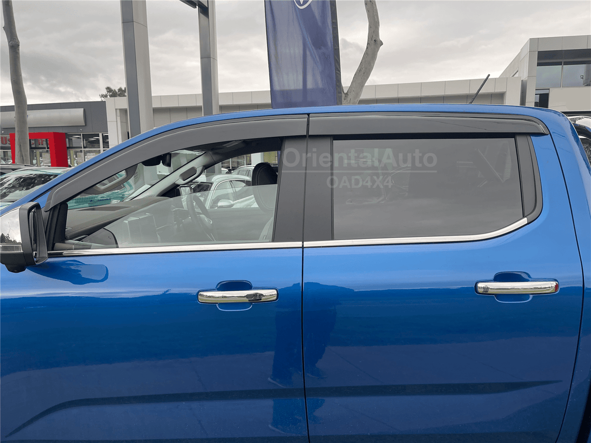 Injection Weather Shields for Volkswagen Amarok Next-Gen Dual Cab NF Series 2023-Onwards