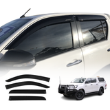 Injection Weather Shields for Toyota Hilux Dual Cab 2015-2025