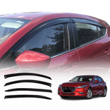 Injection Weather Shields for Mazda 3 Hatch BM BN Series  2013-2019