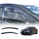 Injection Weather Shields for Mazda 3 Sedan / Hatch BK Series 2004-2009 2PCS
