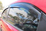 Luxury Weather Shields for KIA Rio UB Series Hatch 2011-2016