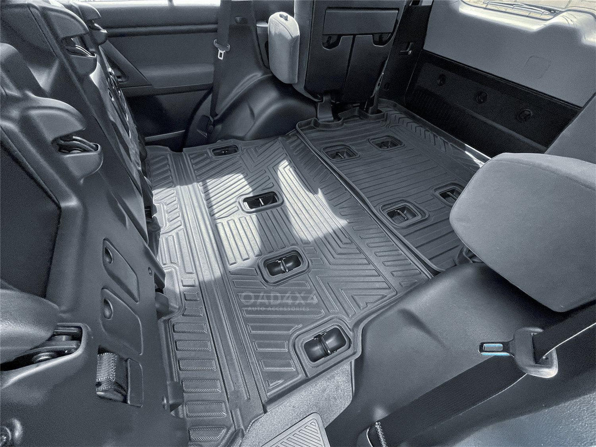 Third Row Car Floor Mats for Toyota Land Cruiser 200 2007-2021