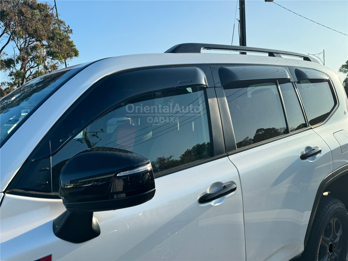 Widened Weather Shields for Toyota Land Cruiser 300 Series 2021-Onwards 6PCS