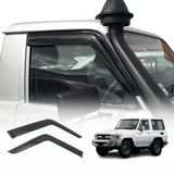 Luxury Weather Shields for Toyota Land Cruiser 70 76 78 79 Series 2007-Onwards 2PCS