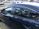 Stainless Edge Weather Shields for Mazda 3 Sedan BP 2019-Onwards